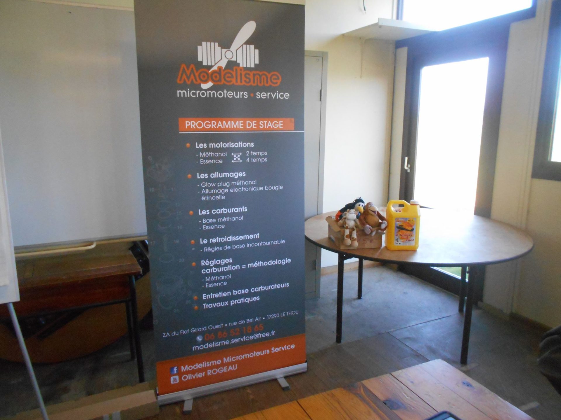 Stage “Micromoteurs à Aron (53)