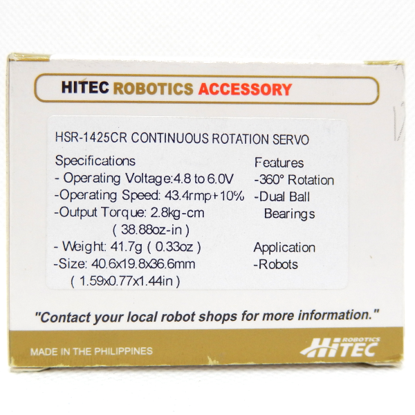 Servo HITEC HSR-1425CR