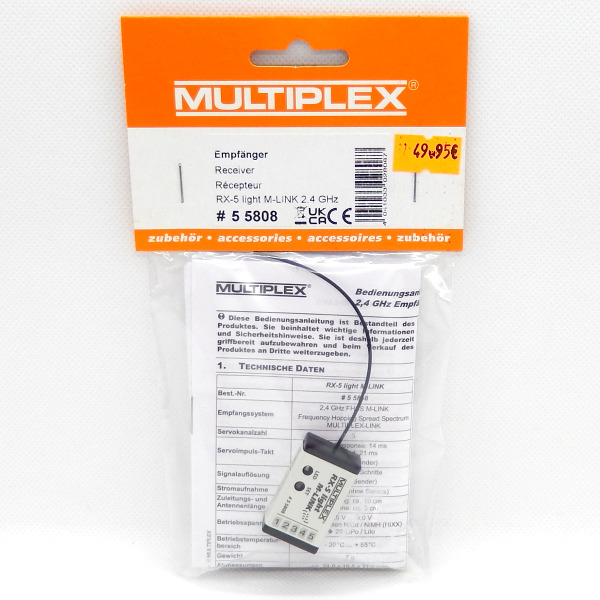 Récepteur MULTIPLEX RX-5 light M-LINK #55808