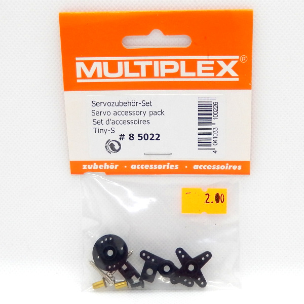 Set accessoires servo MULTIPLEX Tiny-S #85022