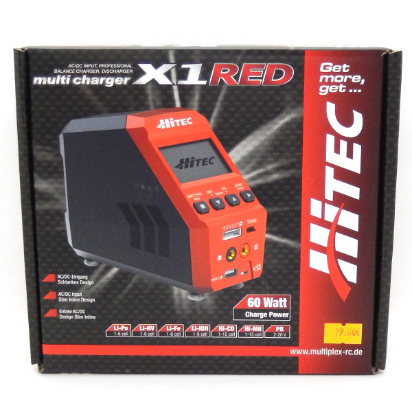 HITEC X1RED Multi Chargeur ACDC #114131