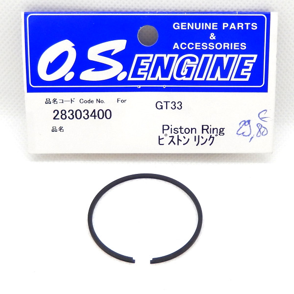 O.S. Segment de piston 28303400 GT33